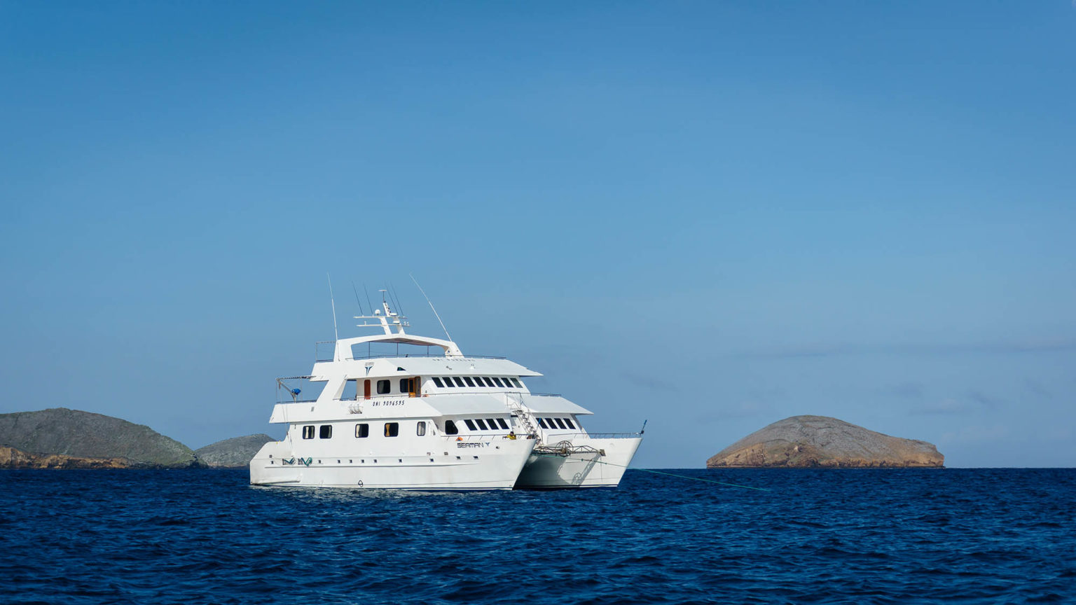 seaman journey catamaran galapagos